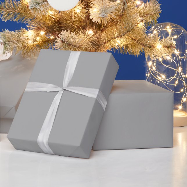 Light Gray Geschenkpapier (Feiertage)