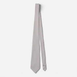 Light Gray Groom Trauzeugen Initials Wedding Krawatte