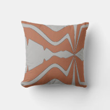 Light Gray Large Sound Wave Design auf Rust