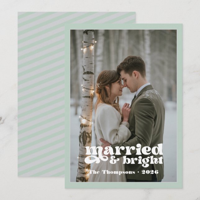 Light Gray & Silver Green New NewNews Weihnachten (Vorne/Hinten)