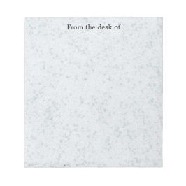 Light Gray Speckled Editor Notizblock