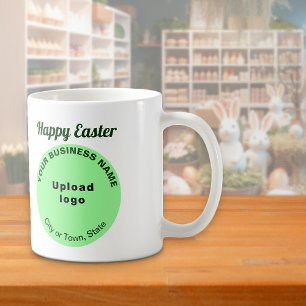 Light Green Business Brand   Ostern   Mug Kaffeetasse