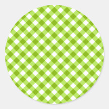 Light Green Gingham Pattern