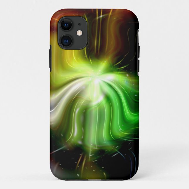 Light Green Magic Fantasy Case-Mate iPhone Hülle (Rückseite)