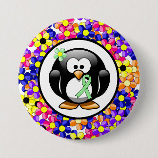 Light Green Ribbon Button