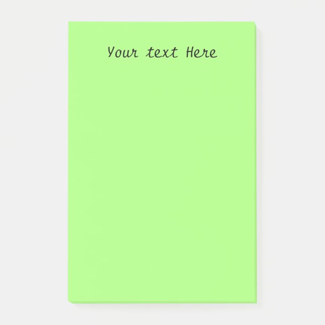 Light Green To Do List Post-it Klebezettel (Vorderseite)