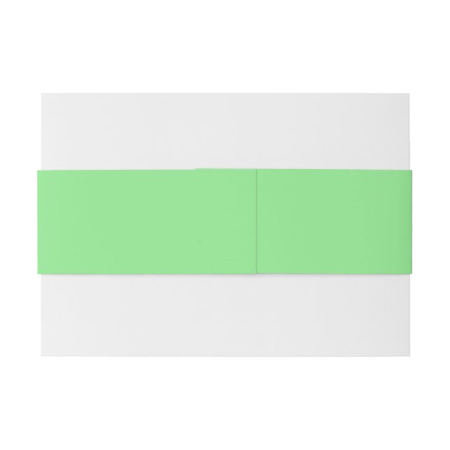 Light Green Wrap Bly Band für die Einladung zur Ho (Rückseitenbeispiel)