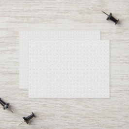 Light Grey Geometric Tile Pattern Telefonnummerkarte