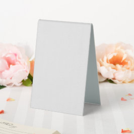 Light Grey Geometric Tile Pattern Tischaufsteller