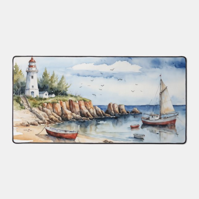 Light House Desk Mats Schreibtischunterlage (Vorderseite)