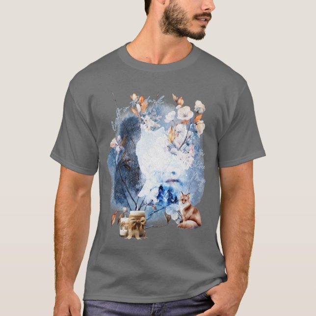 Light In The Dark Winter Solstice Magic T-Shirt (Vorderseite)