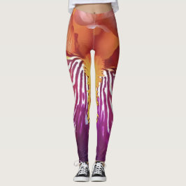 Light Iris Macro Artistic Abstrakt Leggings