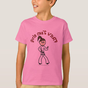 Light Karate Girl T-Shirt