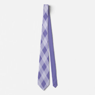 Light Lila Lilac Raute Kariert Diamond Gentlemens Krawatte