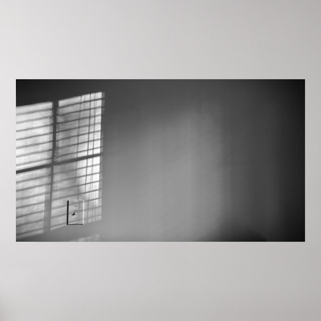Light & Lines - noir, Poster (Vorne)