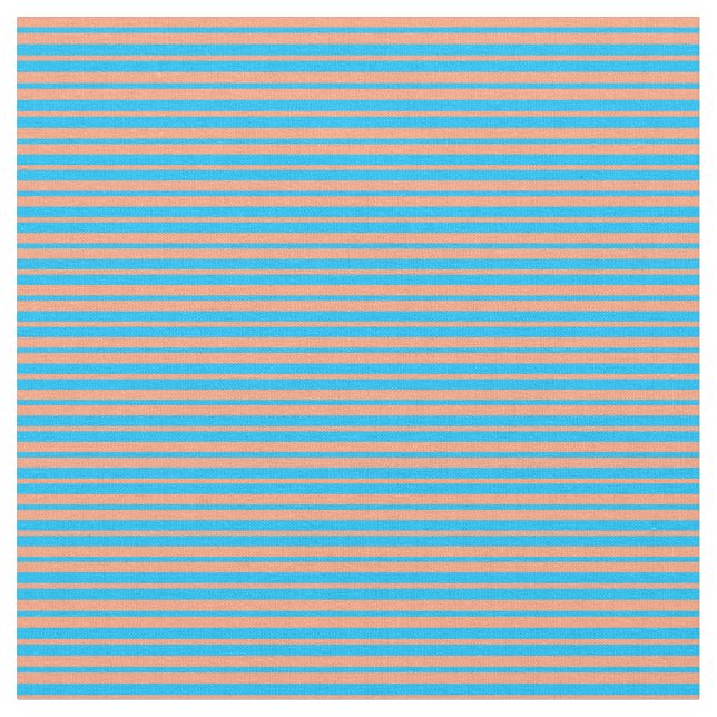 Light Lmon & Deep Sky Blue Pattern Stoff (Nahaufnahme)