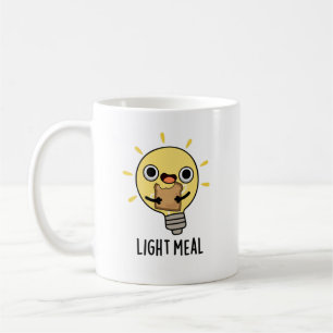 Light Meal Funny Electric Bulb Pun Kaffeetasse