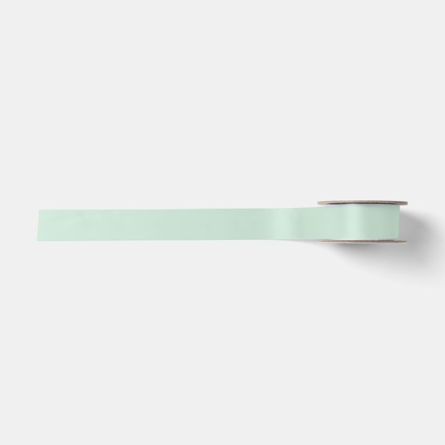 Light Med Green Ribbon Satinband (Vorderseite)