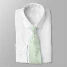 Light Minze Green Silver Floral Wedding