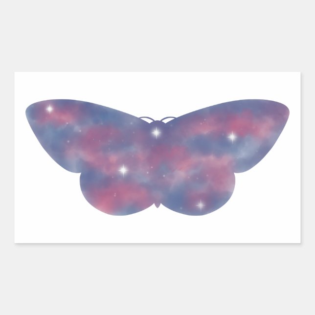 Light Moth Starscape Sticker (Vorderseite)