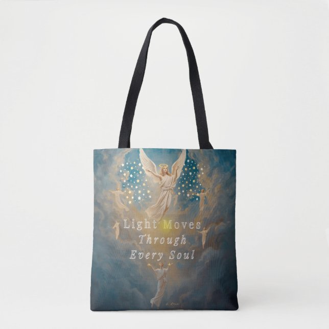 Light Moves Through Every Soul-Tasche – Celestia Tasche (Vorderseite)