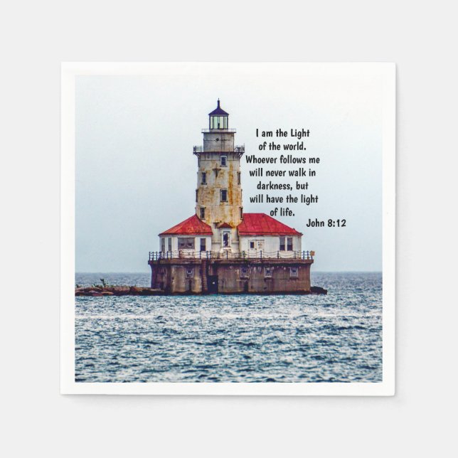  Light of the World cocktail napkins Serviette (Vorderseite)