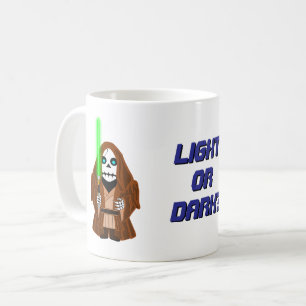 "Light or Dark" Avatar Classic Tasse, 11 oz Kaffeetasse