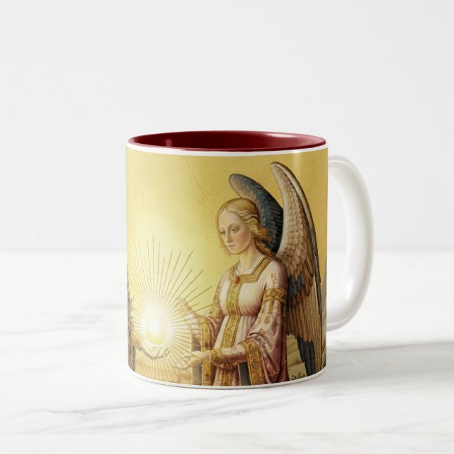Light Orb Encounter - Mug Zweifarbige Tasse (VorderseiteRechts)