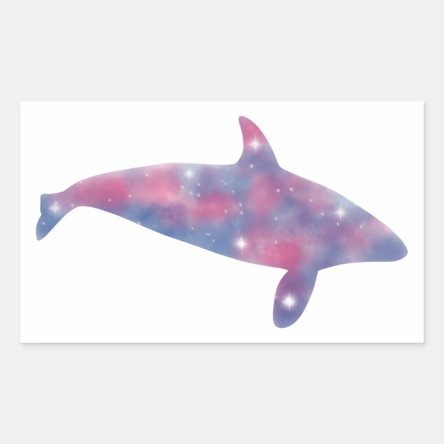 Light Orca Starscape Sticker (Vorderseite)