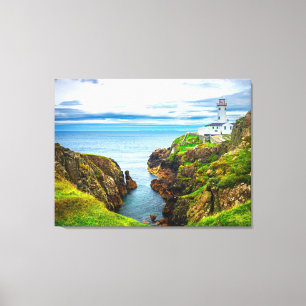 Light Over the Edge – Fanad Head Leuchtturm Leinwanddruck