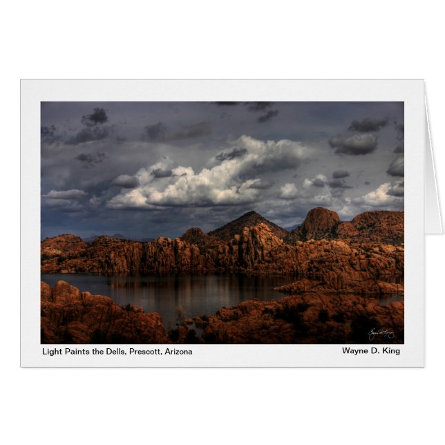 Light Paints the Dells, Prescott Arizona (Vorderseite (Horizontal))