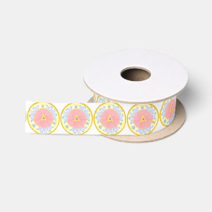 Light Passion Blume Medallion Band Satinband