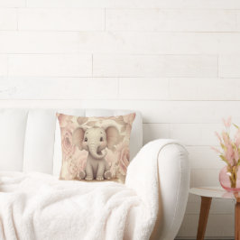 Light Pastel Floral Kissen