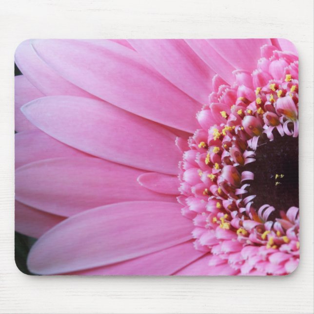 Light Pink Daisy Mousepad (Vorne)