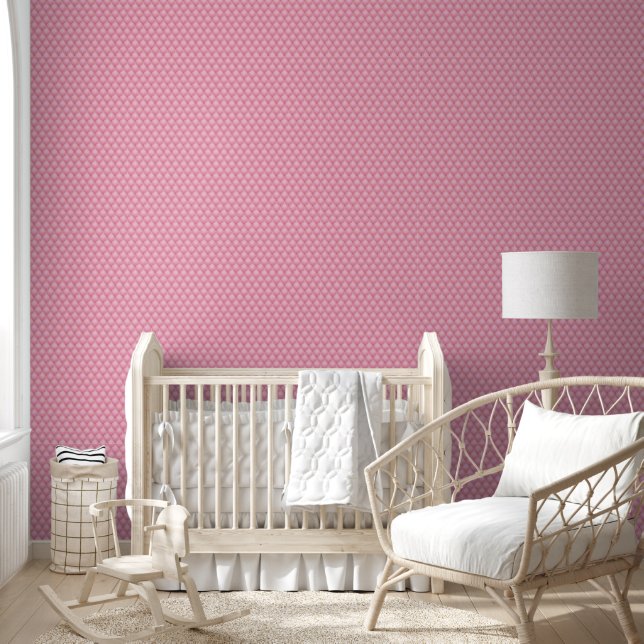 Light Pink Gold Diamond gespritzt Tapete (Kinder)