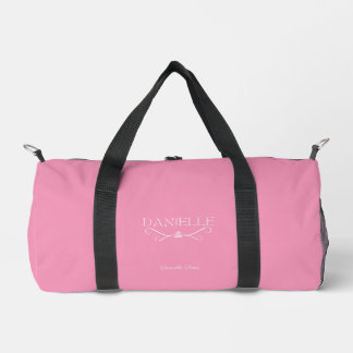 Light Pink Individuelle Name "Ballet Everyday" Duffle Bag