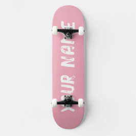 Light Pink Niedlich Girly Skateboard