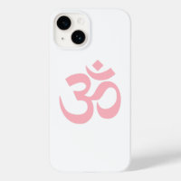 Light Pink Om Symbol