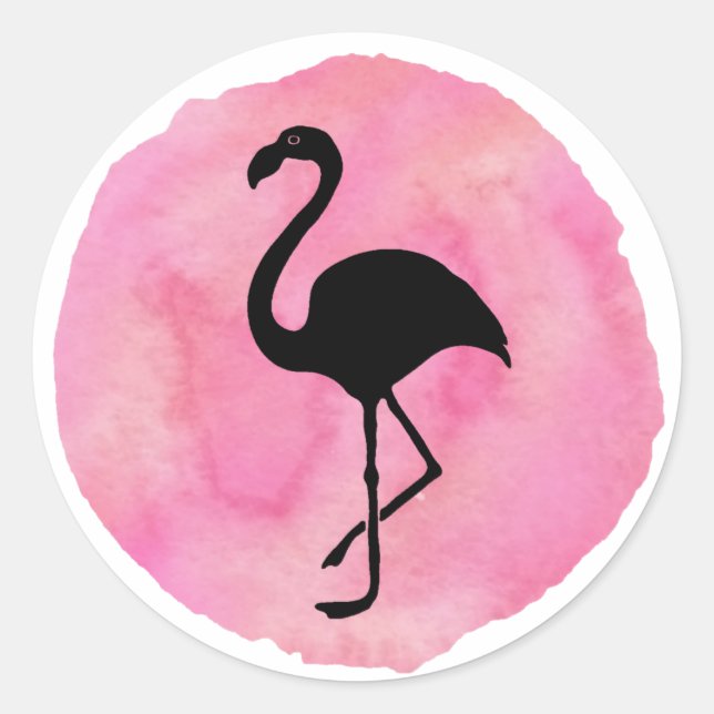 Light Pink Runder Aufkleber (Vorderseite)