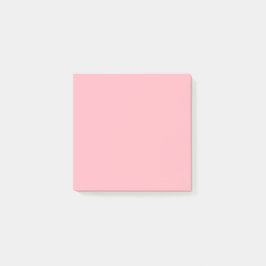 Light Pink Simple 3" x 3" Post-it Klebezettel
