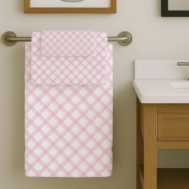 Light Pink Towels Stylish and Subtle Accent (Light Pink Towels Stylish and Subtle Accent)