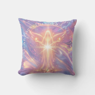 Light Rises Through Every Breath Pillow – Celestia Kissen