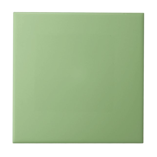 Light Sage Green 9DC183 Color, Option zum Hinzufüg Fliese (Vorderseite)