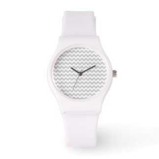 Light Schar Chevron Stripes Armbanduhr