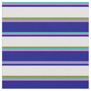Light Sea Green, Orchid, Blue, Light Cyan & Green Stoff