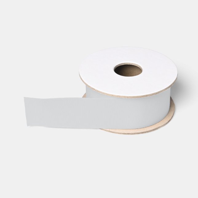 Light Shade of Grey Graduation Ripsband (Spule)