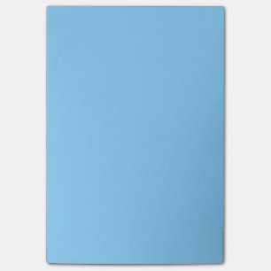Light Sky Blue Bold Color Complementierung Post-it Klebezettel
