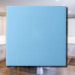 Light Sky Blue Solid Color | Classic | elegant Fliese<br><div class="desc">Light Sky Blue Solid Color | Classic | elegant | Trendy | Stilvoll | Geschenk</div>