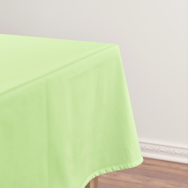 Light Solid Green Tischdecke (Beispiel)