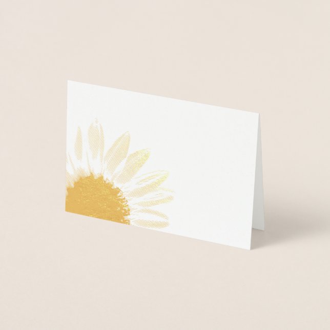 Light Sunflower Folienkarte (Vorderseite)